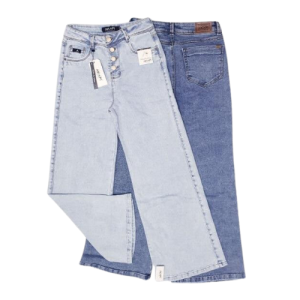 P586 WIDE LEG DE BOTONES AKAPI